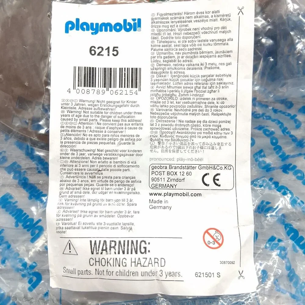 Playmobil 6215 Water Tower (Add On Set) New Factory Sealed Bag Made in Germany